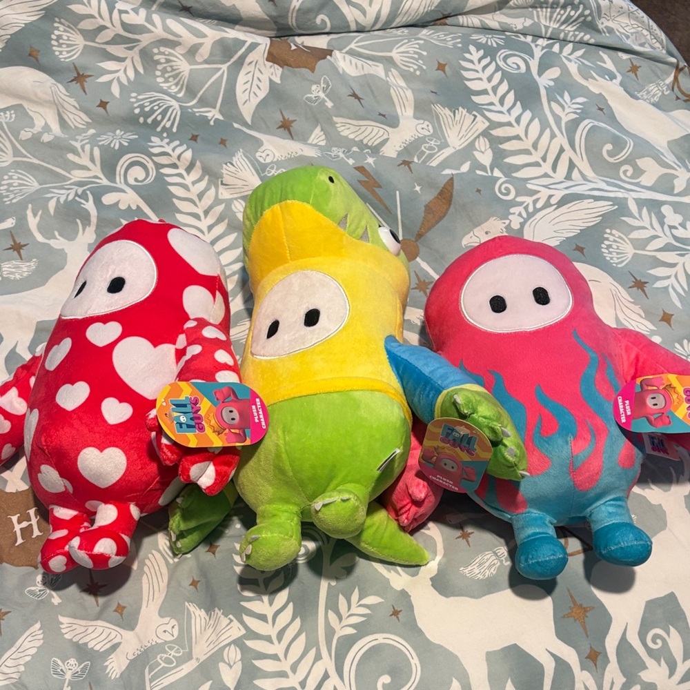Set of 3 Fall Guys